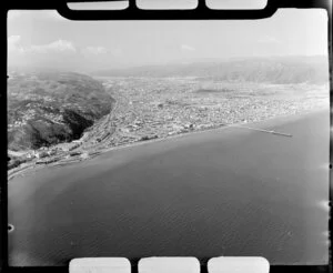 Petone, Lower Hutt, and coastline