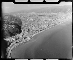 Petone, Lower Hutt, and coastline