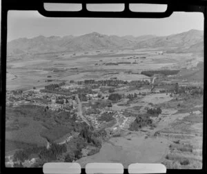 Forests and countryside around township, Hanmer Springs, Canterbury