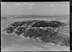 Houses on headland, Glendowie, Auckland