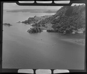 Whangarei Heads, Whangarei, Northland, showing Mcleod Bay