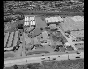 Industrial area, factories, Penrose, Auckland