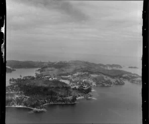 Kawau Island, Hauraki Gulf, showing coastal areas