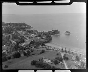 Torbay, East Coast Bays, Auckland, showing Waiake Bay and Winstones Cove