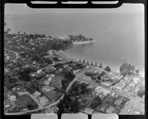 Browns Bay, East Coast Bays, Auckland, showing beach