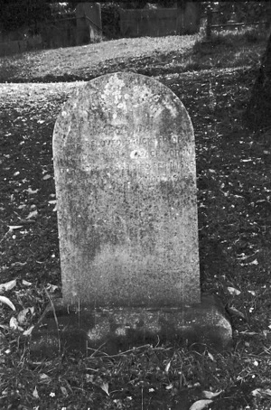 The grave of Ida Moran, plot 123.O, Sydney Street Cemetery.
