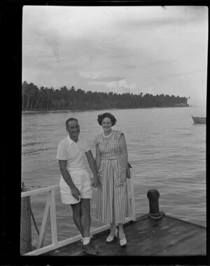 Mr and Mrs A [Brichand?], Samoa