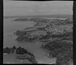 Leigh, Rodney District, Auckland, showing Omaha Bay