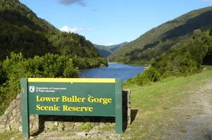 Lower Buller gorge