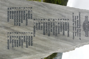 Blackball war memorial