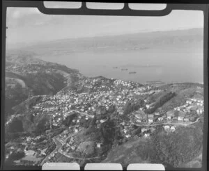 Wadestown, Wellington, looking out to the ocean