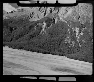 Hopkins Valley at the head of Lake Ohau, Waitaki District, Canterbury Region