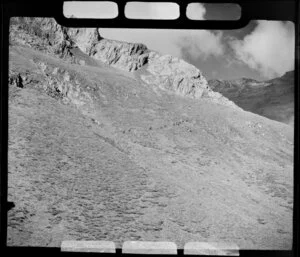 Mountains near Lake Ohau, Waitaki District, Canterbury Region