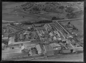 Westfield, South Auckland, showing factories including R W Hellaby's Ltd