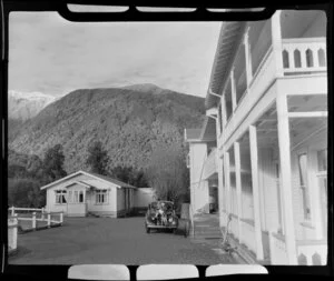 Fox Glacier Hotel grounds, West Coast Region