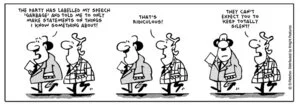 Fletcher, David 1952- :'The party has labelled my speech "garbage" and told me to only make statements on things I know something about!' 11 October 2011