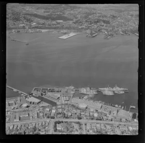 Naval Base, looking out towards waterfront, Devonport, Auckland