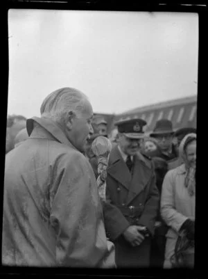 Sir Willoughby Norrie, Governor General of New Zealand during the 1953 London-Christchurch Air Race, Christchurch