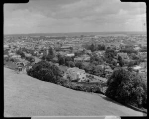 Mount Hobson, Auckland, looking towards City