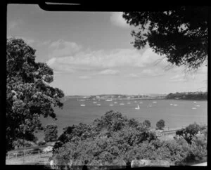 View of Okahu Bay from Parnell, Auckland