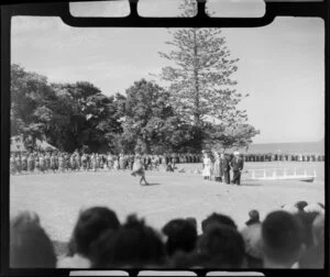 Royal reception, Waitangi Treaty grounds, Waitangi, Bay of Islands