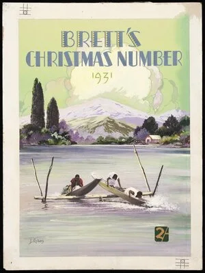 [Rykers, Leslie Bertram Archibald], 1897-1976 :Brett's Christmas number, 1931. 2/-