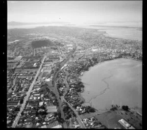 Panmure, with Panmure Basin, Auckland