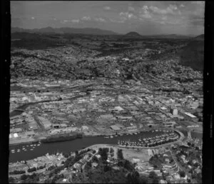Whangarei, Northland Region, including Hatea River, city centre, and residential areas