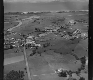 Waipu, Whangarei District, Northland Region, including view of coast