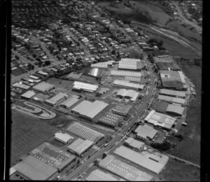 Industrial area of Felton Matthew Avenue, Glen Innes, Auckland
