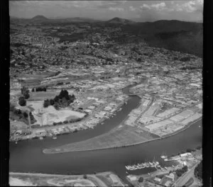 Whangarei, Northland Region, including Hatea River and city centre