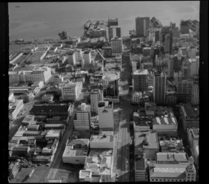 Auckland commercial centre, including Albert Street