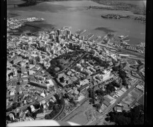 Auckland city including University of Auckland