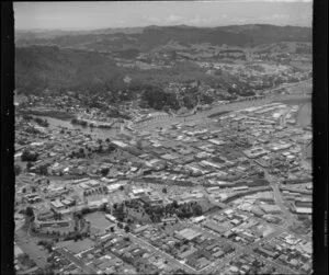 Whangarei, Northland Region, including Hatea River, city centre, and residential areas