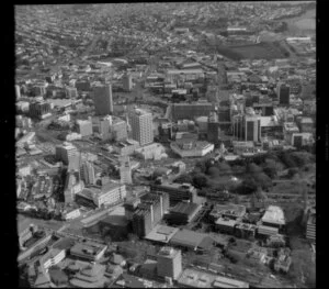 Auckland City Centre, Auckland, with Symonds Street and University of Auckland