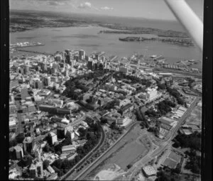 Auckland city including University of Auckland