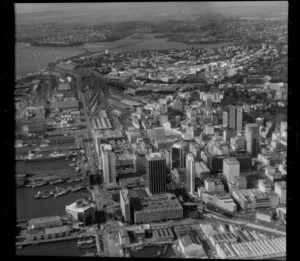 Auckland City Centre, Auckland, showing the waterfront