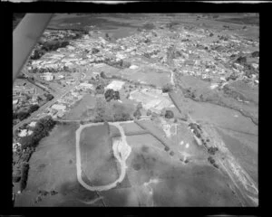 Waiuku, Franklin District, with racetrack