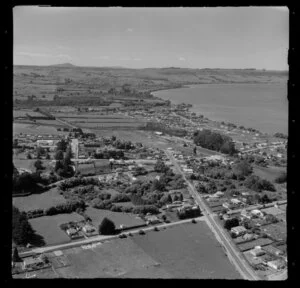 Ngongotaha scene, including Lake Rotorua, Rotorua