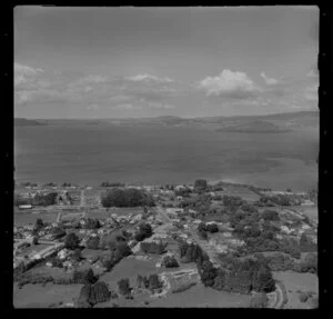 Ngongotaha scene, including Lake Rotorua, Rotorua