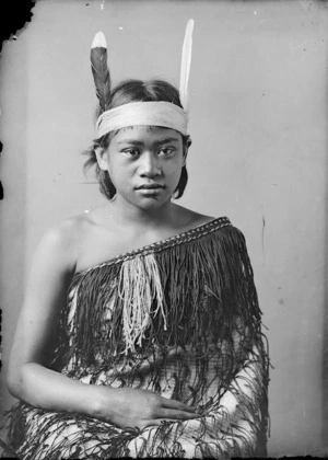 Young Maori girl from Hawkes Bay