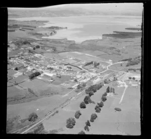 Te Kauwhata township, Waikato District, including Lake Waikare