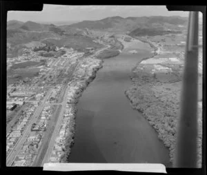 Huntly, Waikato District, including Waikato River