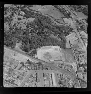 Construction of Carlaw Park Stadium, Rugby League grounds, Parnell, Auckland