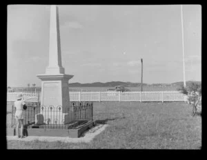 Treaty of Waitangi Monument, Te Tii Marae grounds, Waitangi