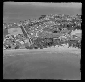 Tindall's Beach, Auckland, showing housing