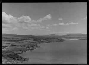 Rotorua, showing Lake Rotorua