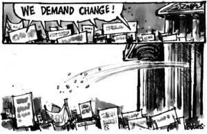 Evans, Malcolm Paul, 1945- :'We demand change!' 15 October 2011