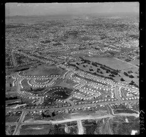 Mount Roskill, Auckland, showing housing