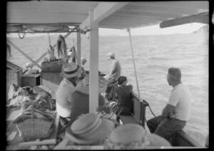 Fishing trip on the launch Owaka, Bay of Islands